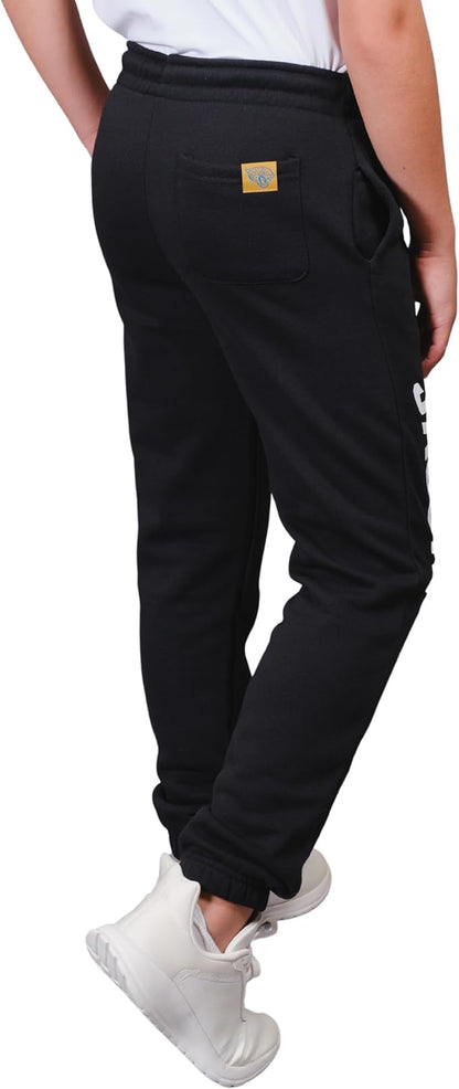 Ultra Game NFL Official Youth Super Soft Game Day Jogger Sweatpants, Jacksonville Jaguars, Black|Jacksonville Jaguars