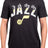 Ultra Game Men's NBA Utah Jazz Arched Plexi Short Sleeve T-Shirt|Utah Jazz - UltraGameShop