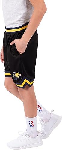 Ultra Game NBA Indiana Pacers Boys Active Knit Slam Basketball Training Shorts|Indiana Pacers - UltraGameShop