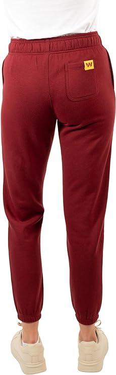 Ultra Game NFL Washington Commanders Womens Super Soft Fleece Jogger Sweatpants|Washington Commanders - UltraGameShop