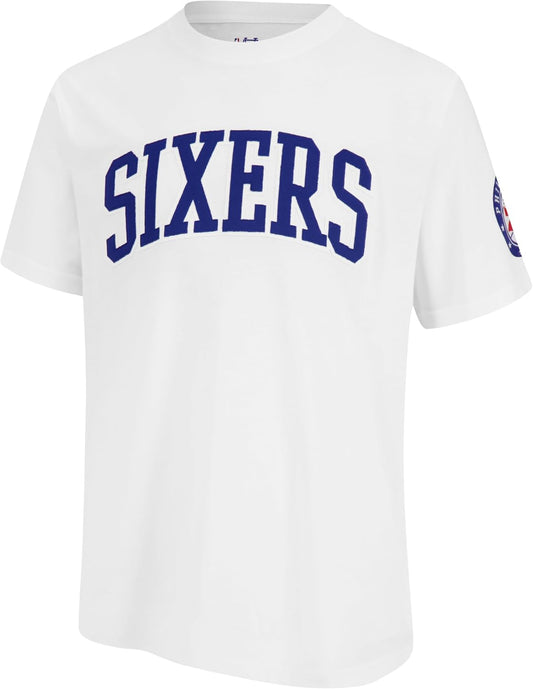 Ultra Game Men's NBA Official Super Soft Bold Graphics T-Shirt, Philadelphia 76ers, Team Color|Philadelphia 76ers