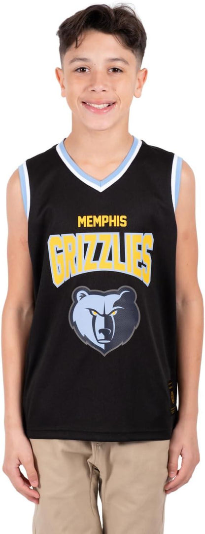 Ultra Game NBA Memphis Grizzlies Boys Sleeveless Mesh Tank Top Muscle T-Shirt|Memphis Grizzlies - UltraGameShop