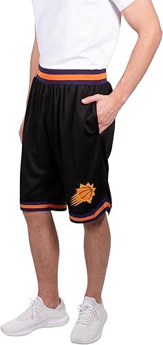 Ultra Game NBA Phoenix Suns Men's Active Knit Basketball Training Shorts|Phoenix Suns - UltraGameShop