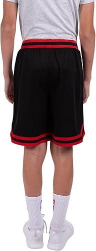 Ultra Game NBA Portland Trail Blazers Boys Active Knit Slam Basketball Training Shorts|Portland Trail Blazers - UltraGameShop