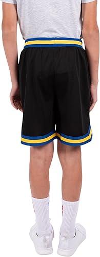 Ultra Game NBA Golden State Warriors Boys Active Knit Slam Basketball Training Shorts|Golden State Warriors - UltraGameShop