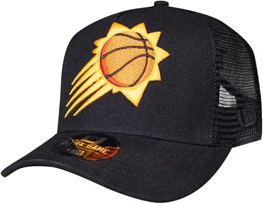 Ultra Game NBA Adults Phoenix Suns Snap Back All Around The World Trucker Baseball Cap Hat| Phoenix Suns - UltraGameShop