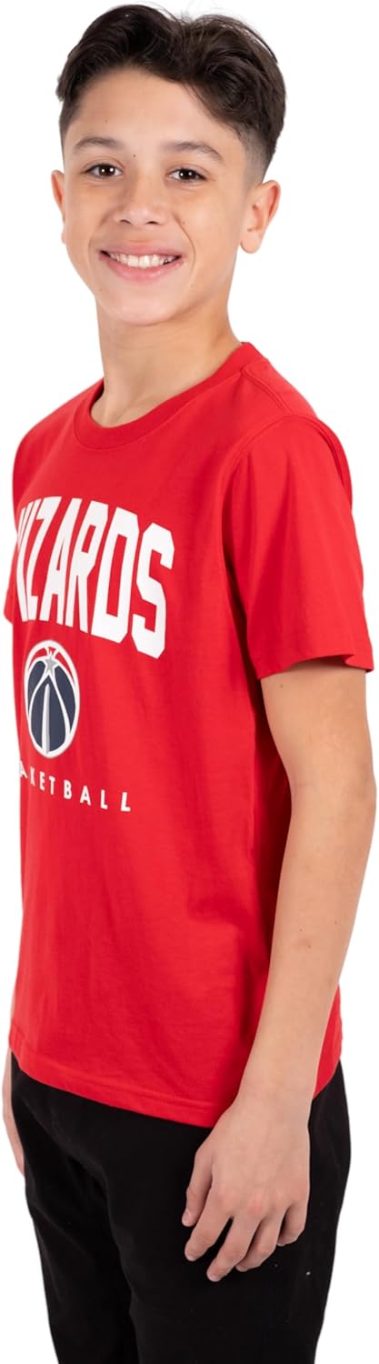 Ultra Game NBA Washington Wizards Boys Super Soft Game Time T-Shirt|Washington Wizards - UltraGameShop