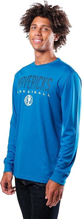 Ultra Game NBA Denver Nuggets Men's Super Soft Game Day Long Sleeve T-Shirt |Denver Nuggets - UltraGameShop