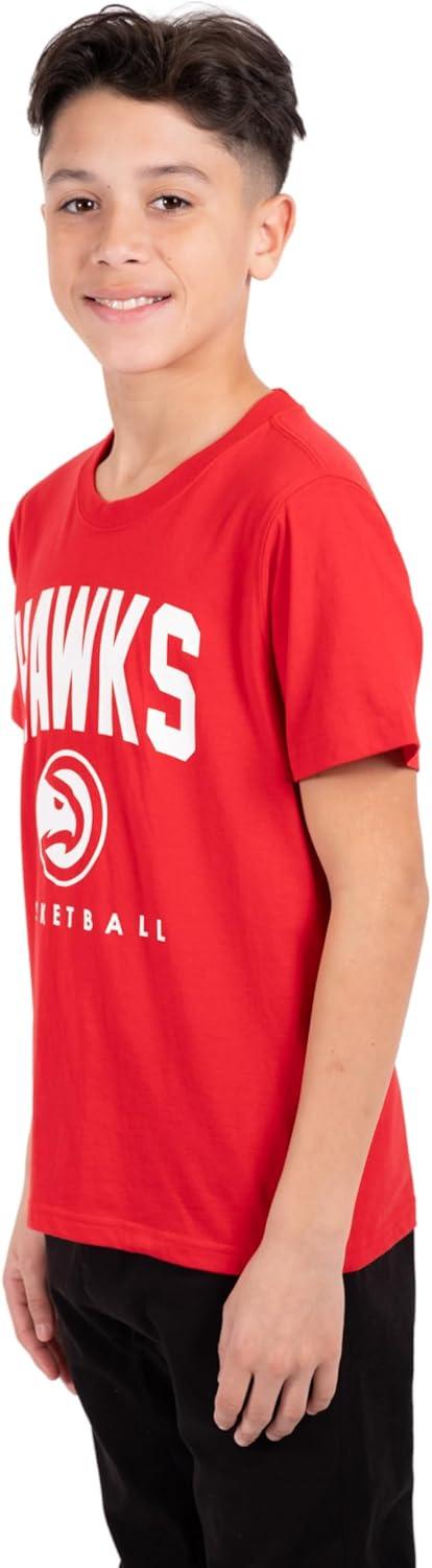 Ultra Game NBA Atlanta Hawks Boys Super Soft Game Time T-Shirt|Atlanta Hawks - UltraGameShop