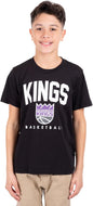 Ultra Game NBA Sacramento Kings Boys Super Soft Game Time T-Shirt|Sacramento Kings - UltraGameShop