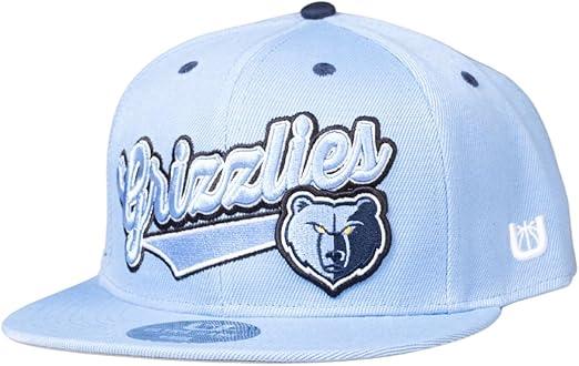 Ultra Game Adults Memphis Grizzlies Snap Back 3D Embroidered Team Logo Baseball Cap Hat |Memphis Grizzlies - UltraGameShop