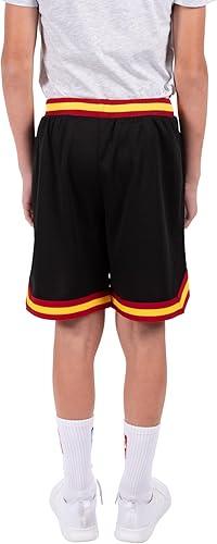 Ultra Game NBA Denver Nuggets Boys Active Knit Slam Basketball Training Shorts|Denver Nuggets - UltraGameShop