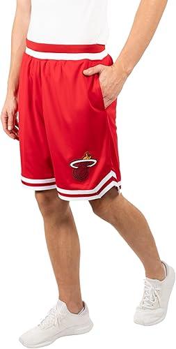 Ultra Game NBA Miami Heat Official Men's Supreme Active Basketball Training Shorts|Miami Heat - UltraGameShop