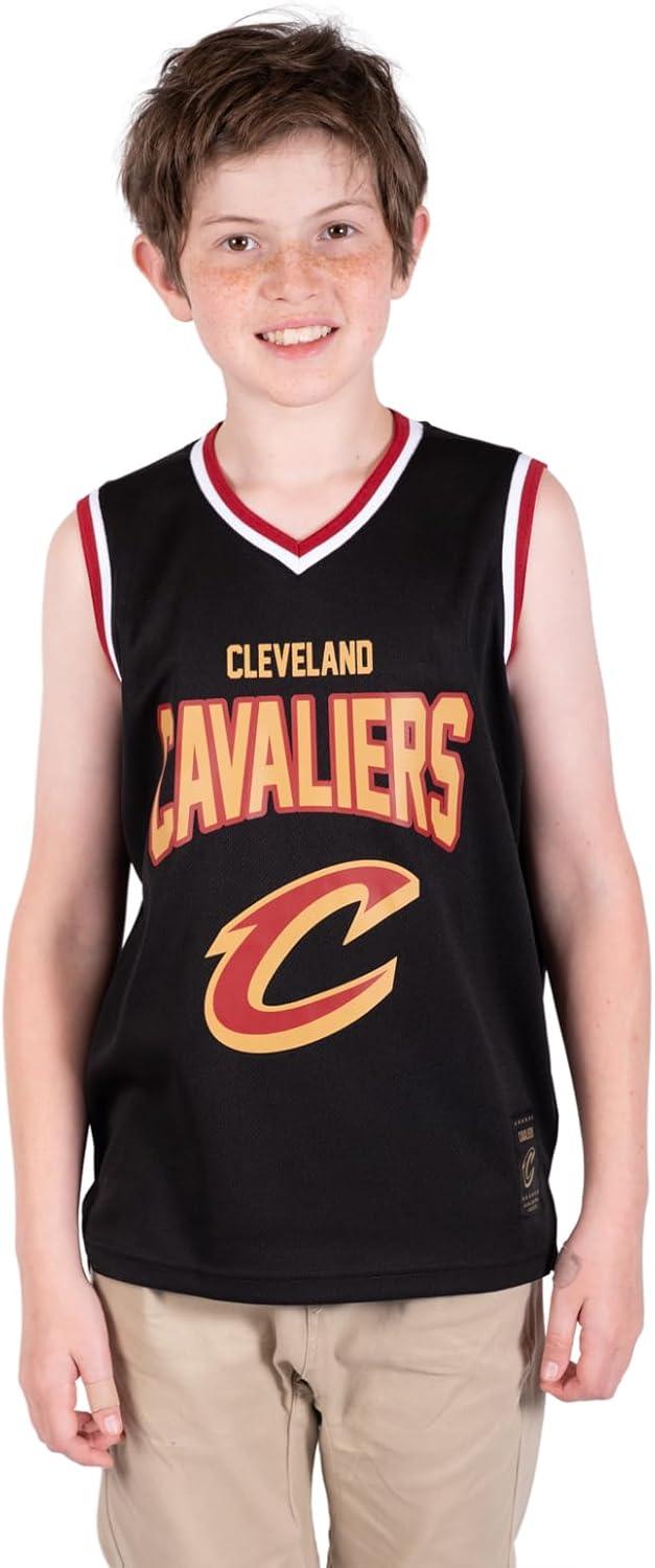 Ultra Game NBA Cleveland Cavaliers Boys Sleeveless Mesh Tank Top Muscle T-Shirt|Cleveland Cavaliers - UltraGameShop