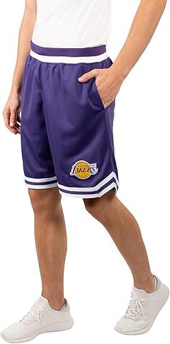 Ultra Game NBA Los Angeles Lakers Official Men's Supreme Active Basketball Training Shorts|Los Angeles Lakers - UltraGameShop