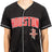 Ultra Game NBA Houston Rockets Men's Mesh Button Down Baseball T-Shirt|Houston Rockets - UltraGameShop