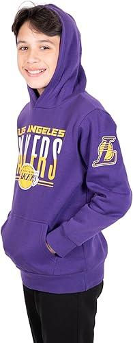 Ultra Game NBA Los Angeles Lakers Boys MVP Super Soft Pullover Hoodie Sweatshirt|Los Angeles Lakers - UltraGameShop