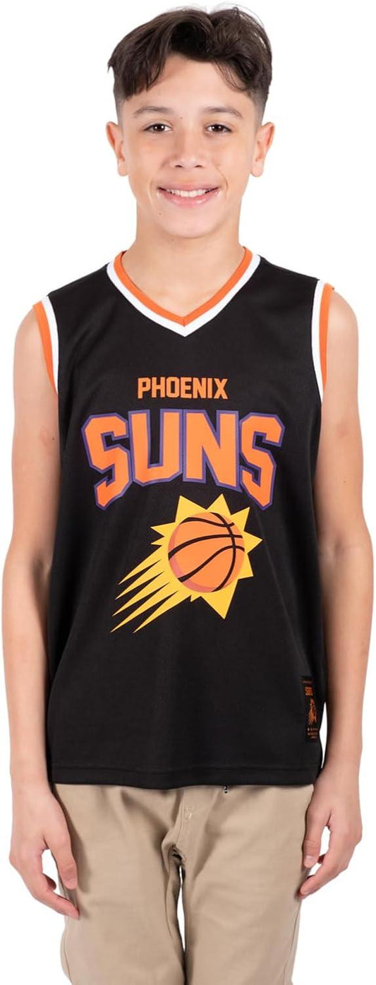 Ultra Game NBA Phoenix Suns Boys Sleeveless Mesh Tank Top Muscle T-Shirt|Phoenix Suns - UltraGameShop