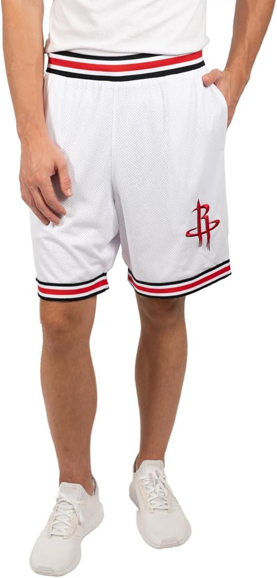 Ultra Game NBA Houston Rockets Official Men's Showtime Active Basketball Training Shorts|Houston Rockets - UltraGameShop