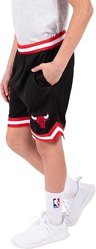 Ultra Game NBA Chicago Bulls Boys Active Knit Slam Basketball Training Shorts|Chicago Bulls - UltraGameShop