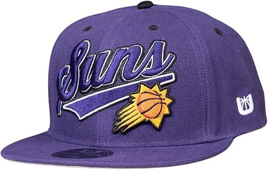 Ultra Game Adults Phoenix Suns Snap Back 3D Embroidered Team Logo Baseball Cap Hat |Phoenix Suns - UltraGameShop