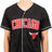 Ultra Game NBA Chicago Bulls Men's Mesh Button Down Baseball T-Shirt|Chicago Bulls - UltraGameShop