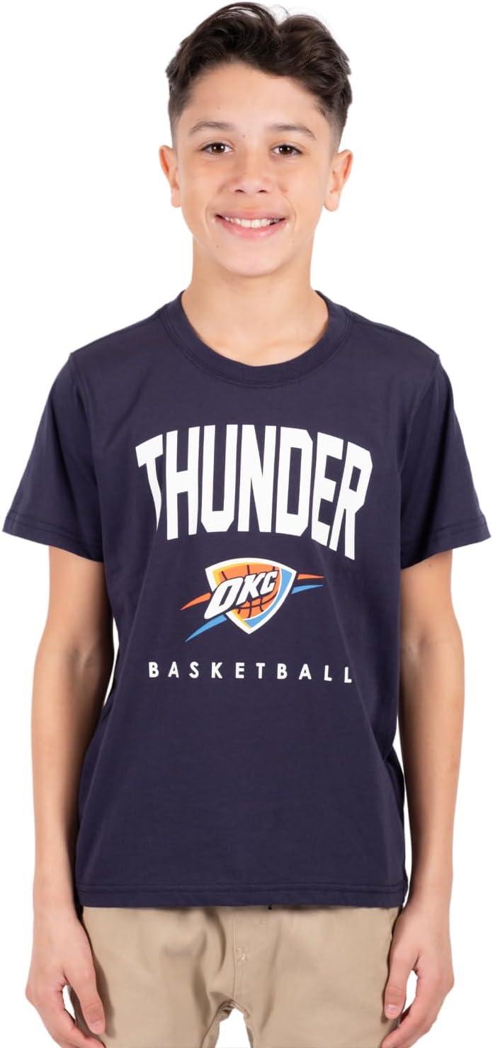 Ultra Game NBA Oklahoma City Thunder Boys Super Soft Game Time T-Shirt|Oklahoma City Thunder - UltraGameShop