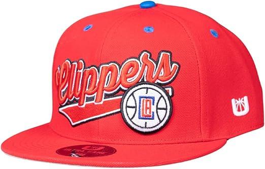 Ultra Game Adults Los Angeles Clippers Snap Back 3D Embroidered Team Logo Baseball Cap Hat |Los Angeles Clippers - UltraGameShop