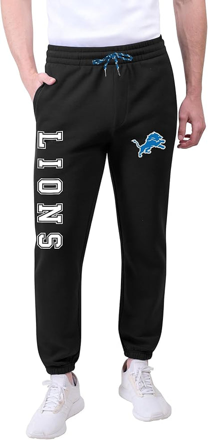 NFL Official Adults Super Soft Game Day Jogger Sweatpants - Unisex|Detroit Lions