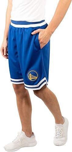 Ultra Game NBA Golden State Warriors Official Men's Supreme Active Basketball Training Shorts|Golden State Warriors - UltraGameShop