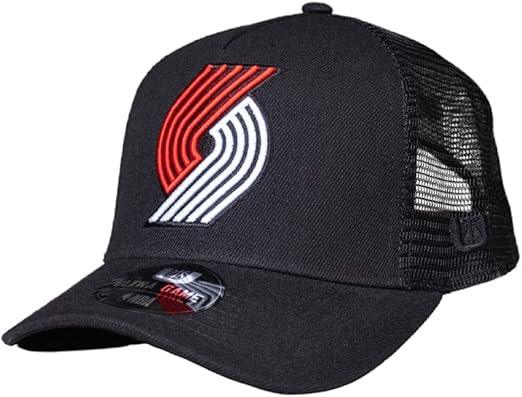 Ultra Game NBA Portland Trail Blazers Boys 8-20 Snap Back All Around The World Trucker Baseball Cap Hatt|Portland Trail Blazers - UltraGameShop