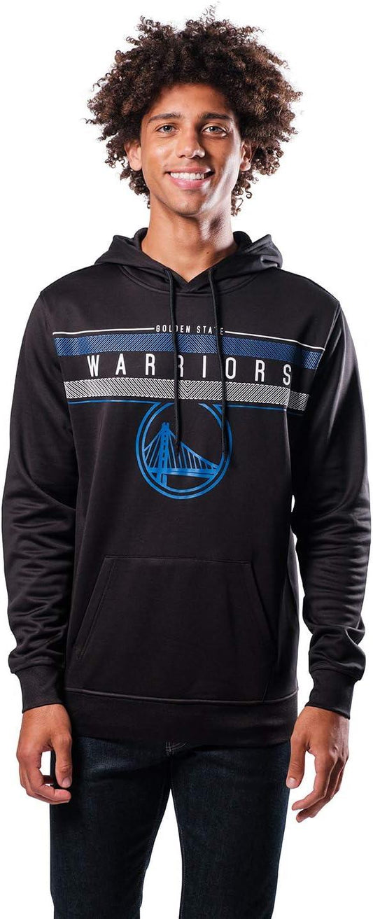 Ultra Game NBA Golden State Warriors Men's Fleece Hoodie Pullover Sweatshirt Poly Midtown |Golden State Warriors - UltraGameShop