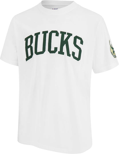 Ultra Game Men's NBA Official Super Soft Bold Graphics T-Shirt, Milwaukee Bucks, Team Color|Milwaukee Bucks