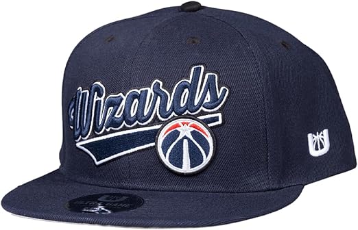 Ultra Game NBA Washington Wizards Boys 8-20 Snap Back 3D Embroidered Team Logo Baseball Cap Hat|Washington Wizards - UltraGameShop