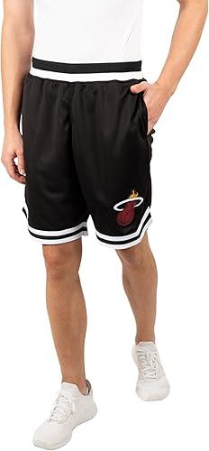 Ultra Game NBA Miami Heat Official Men's Supreme Active Basketball Training Shorts|Miami Heat - UltraGameShop