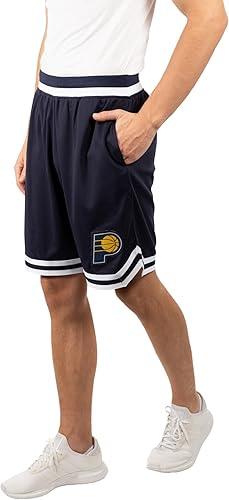 Ultra Game NBA Indiana Pacers Official Men's Supreme Active Basketball Training Shorts|Indiana Pacers - UltraGameShop