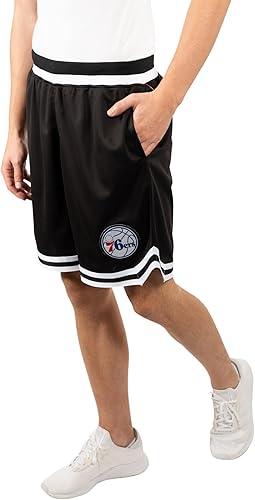 Ultra Game NBA Philadelphia 76ers Official Men's Supreme Active Basketball Training Shorts|Philadelphia 76ers - UltraGameShop