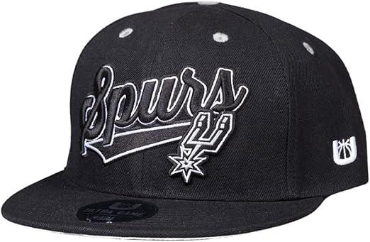 Ultra Game NBA San Antonio Spurs Boys 8-20 Snap Back 3D Embroidered Team Logo Baseball Cap Hat|San Antonio Spurs - UltraGameShop