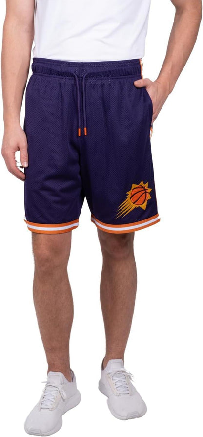 Ultra Game NBA Phoenix Suns Men's Slam Active Basketball Training Shorts|Phoenix Suns - UltraGameShop