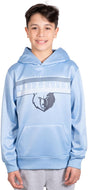 Ultra Game NBA Memphis Grizzlies Boys Super Soft Poly Midtwon Pullover Hoodie Sweatshirt|Memphis Grizzlies - UltraGameShop