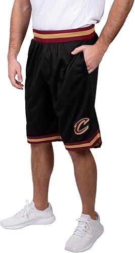 Ultra Game NBA Cleveland Cavaliers Men's Active Knit Basketball Training Shorts|Cleveland Cavaliers - UltraGameShop