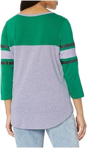 Ultra Game Boston Celtics Women's Standard T Raglan Baseball 3/4 Long Sleeve Tee Shirt|Boston Celtics - UltraGameShop