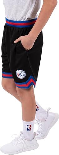 Ultra Game NBA Philadelphia 76ers Boys Active Knit Slam Basketball Training Shorts|Philadelphia 76ers - UltraGameShop