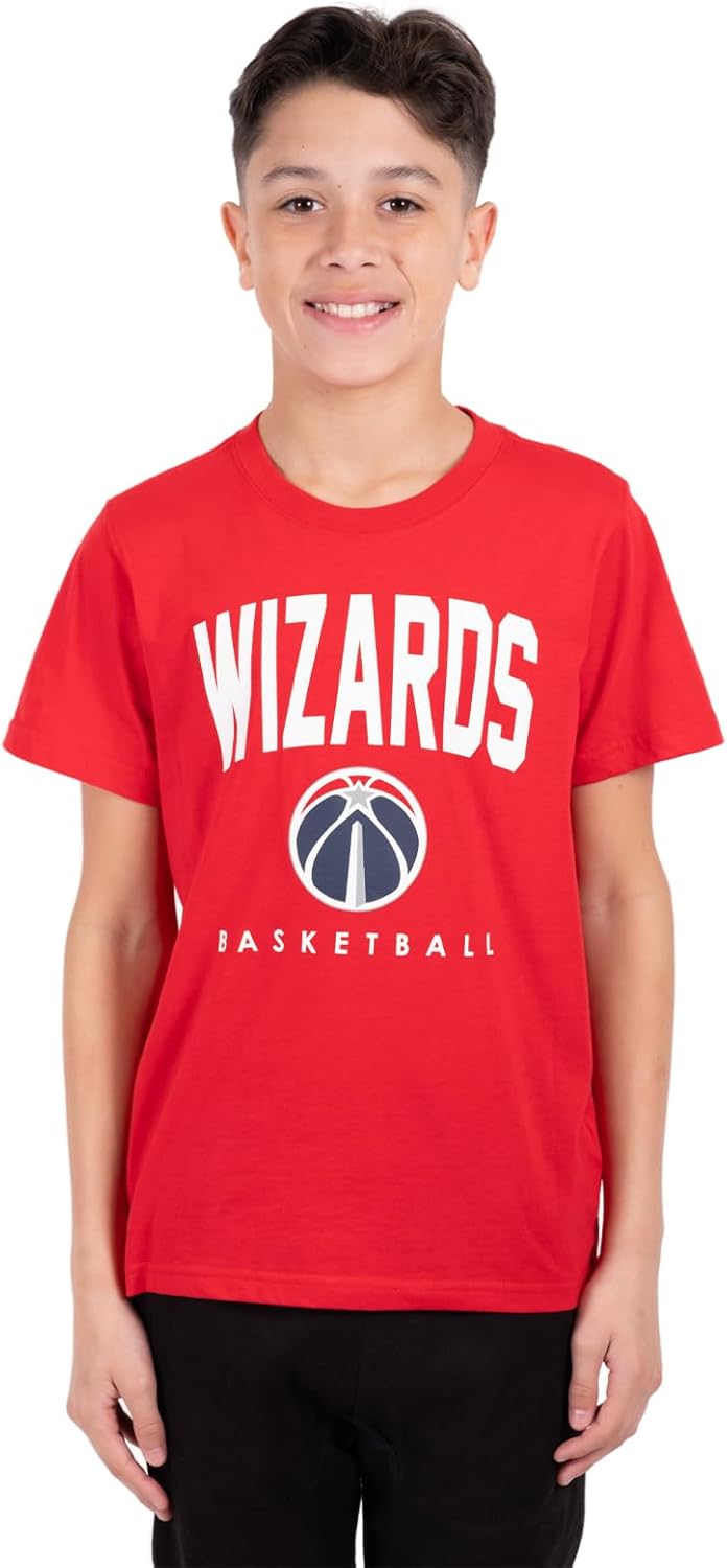 Ultra Game NBA Washington Wizards Boys Super Soft Game Time T-Shirt|Washington Wizards - UltraGameShop