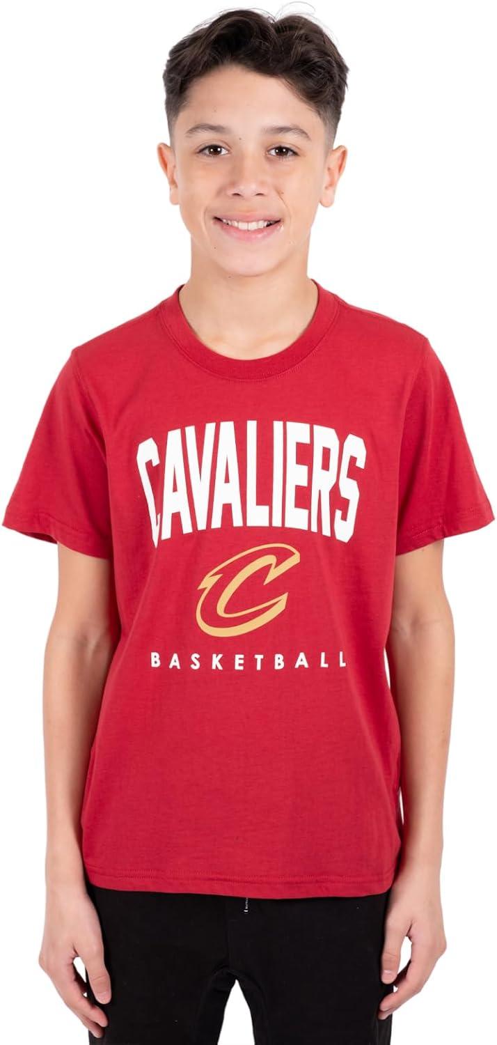 Ultra Game NBA Cleveland Cavaliers Boys Super Soft Game Time T-Shirt|Cleveland Cavaliers - UltraGameShop