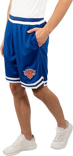 Ultra Game NBA New York Knicks Official Men's Supreme Active Basketball Training Shorts|New York Knicks - UltraGameShop