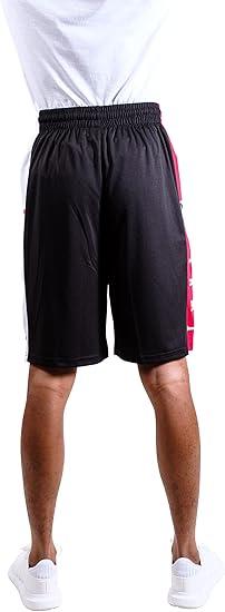 Ultra Game NBA Miami Heat Men's Active Soft Workout Basketball Training Shorts| Miami Heat - UltraGameShop