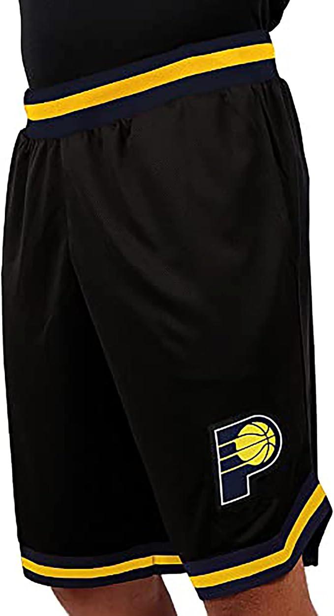 Ultra Game NBA Indiana Pacers Men's Active Knit Basketball Training Shorts|Indiana Pacers - UltraGameShop