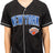 Ultra Game NBA New York Knicks Men's Mesh Button Down Baseball T-Shirt|New York Knicks - UltraGameShop