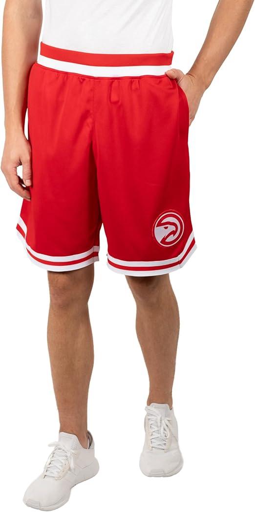 Ultra Game NBA Atlanta Hawks Official Men's Supreme Active Basketball Training Shorts|Atlanta Hawks - UltraGameShop